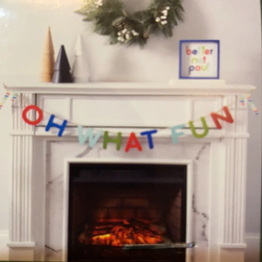 “Oh What Fun” Christmas Garland